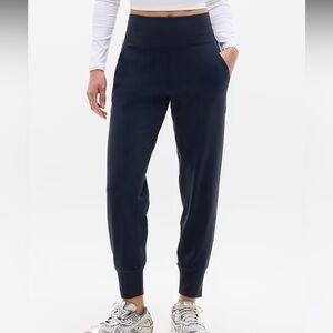 Athleta Coaster Luxe High-Rise Jogger Navy Size M